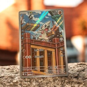 Pokemon Timburr HP70 BLK 125/086